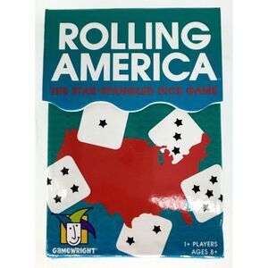 Rolling America The Star Spangled Dice Game 1+ Players Ages‎ 8+